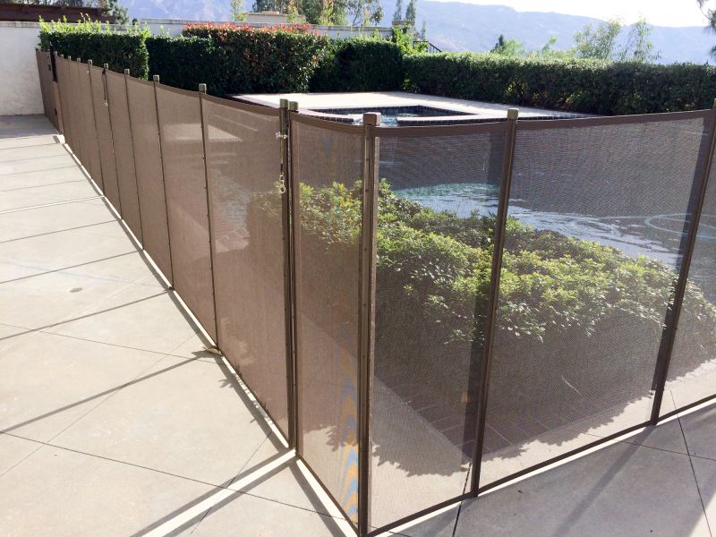Pool Safety Fence Installation