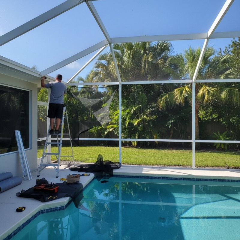 Pool Safety Fence Installation