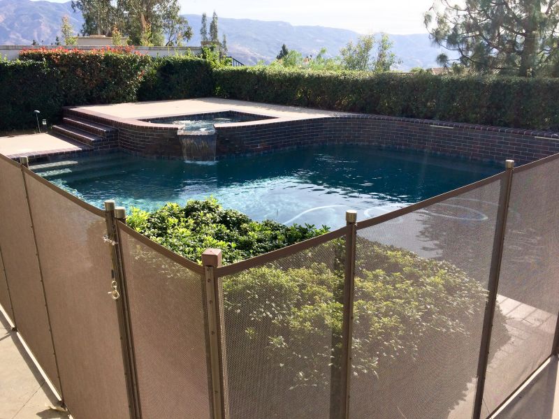 Interior Pool Fence Components